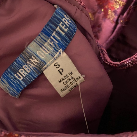 Purple UO Backless Mini Dress - Picture 5 of 5